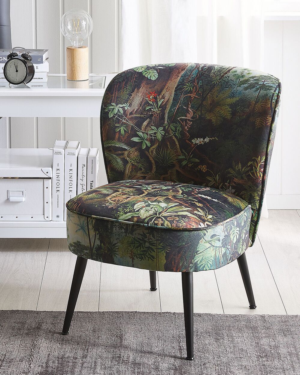 Jungle print armchair outlet
