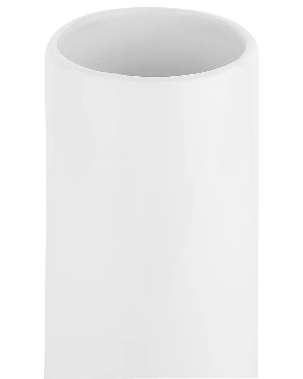 Flower Vase GELIDA 36 cm Stoneware White_723813