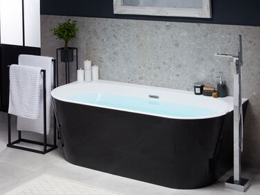 Bath 1700 x 800 mm Black HARVEY