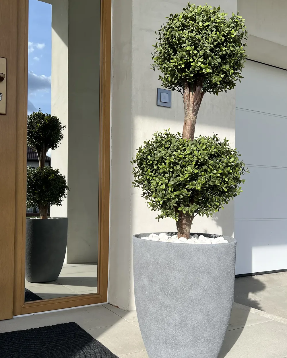 Pianta artificiale BUXUS BALL TREE 92 cm Verde_923021