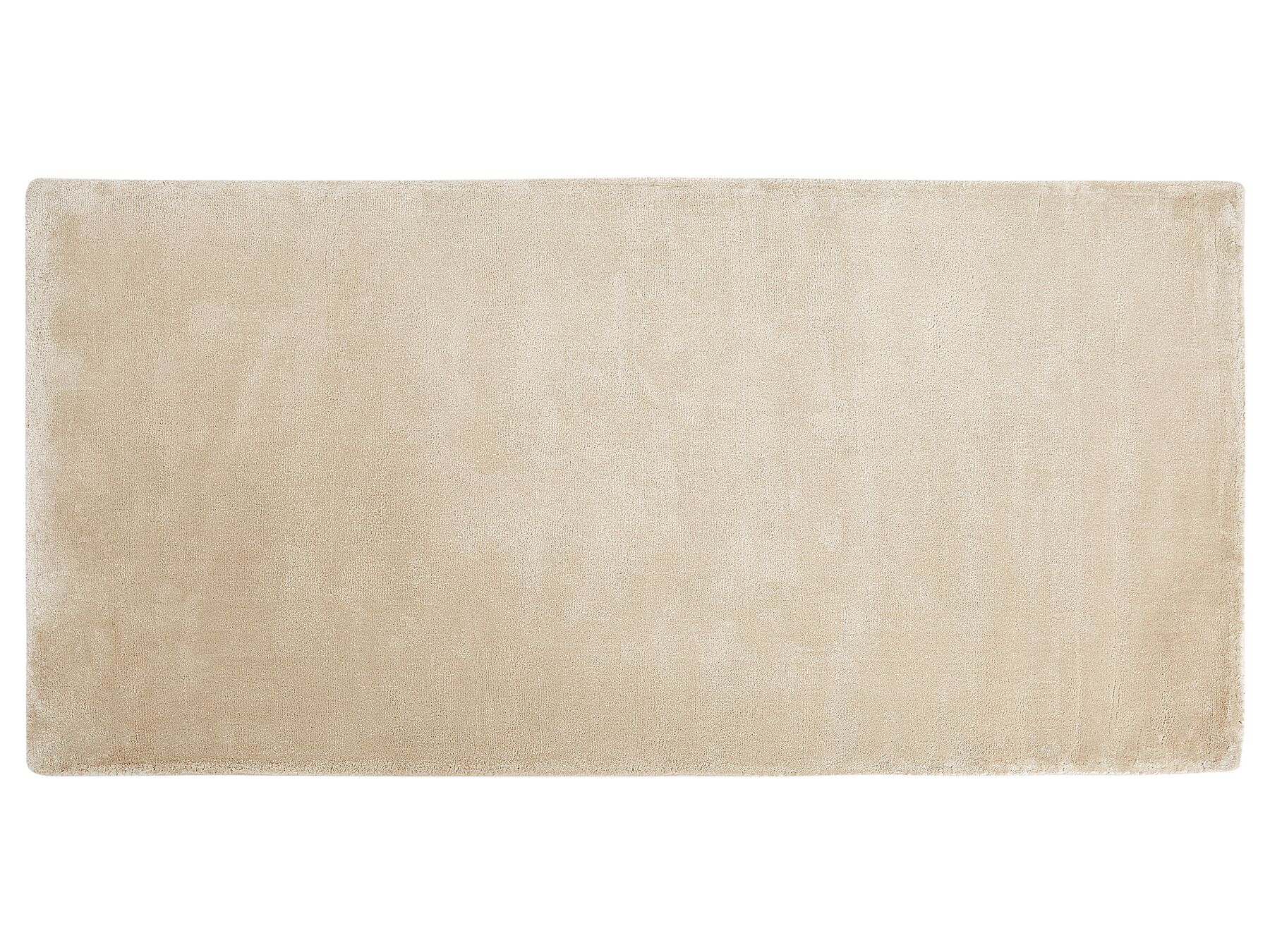 Teppich Viskose beige 80 x 150 cm Kurzflor GESI II_811515