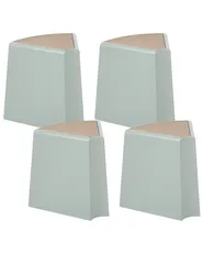 Set of 4 Garden Stools EVROS Mint Green_1069639