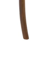 Set van 2 stoelen LYONS Hout Donkerbruin/beige_1095660