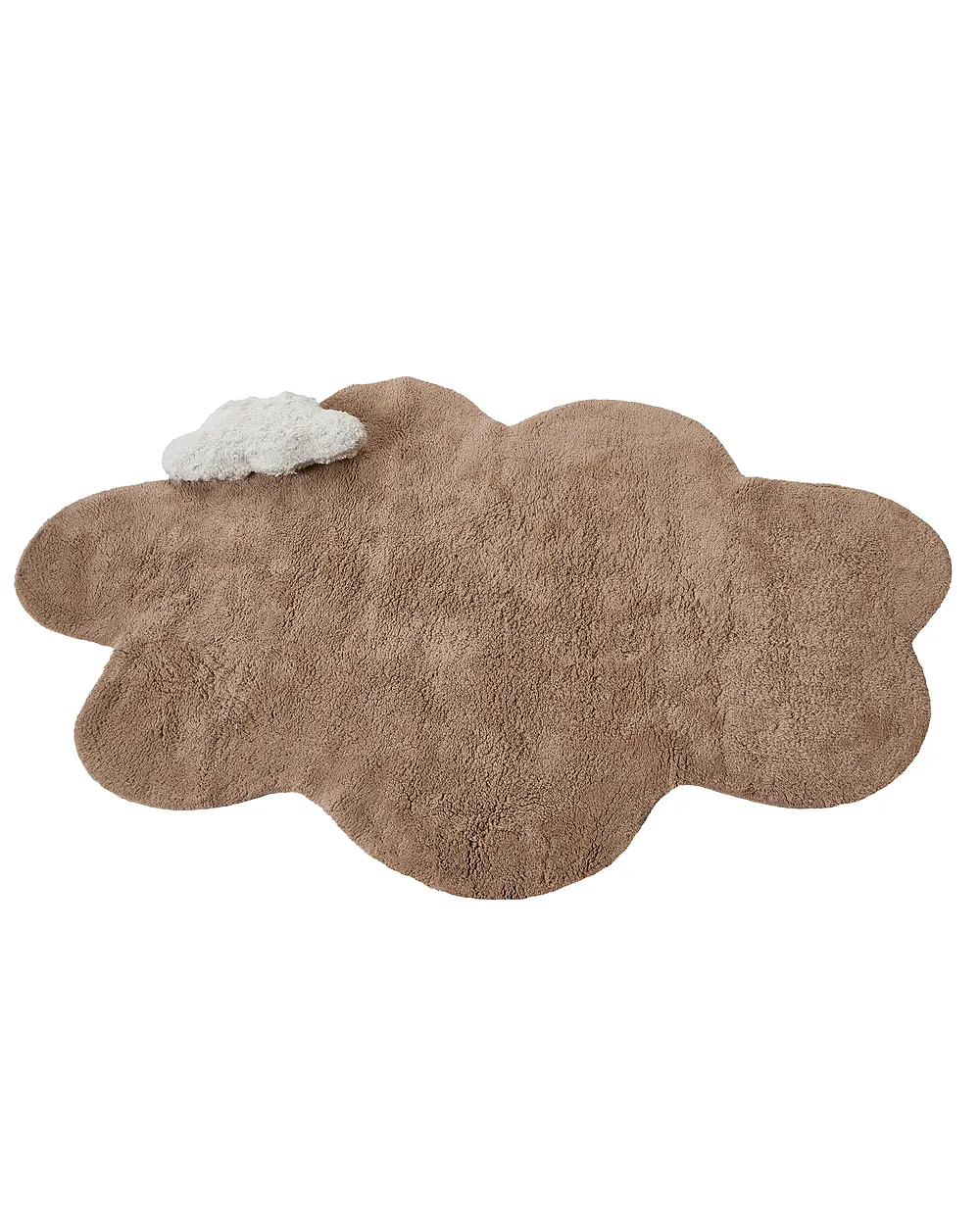 Tappeto per bambini HODKA  Marrone chiaro 80 x 120 cm Cotone con cuscino