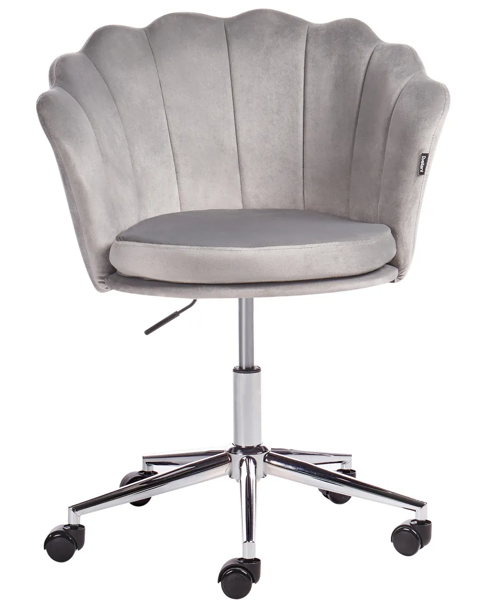 Desk Chair MONTICELLO Velvet Grey