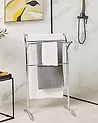 Towel Stand YOPAL Metal Silver
