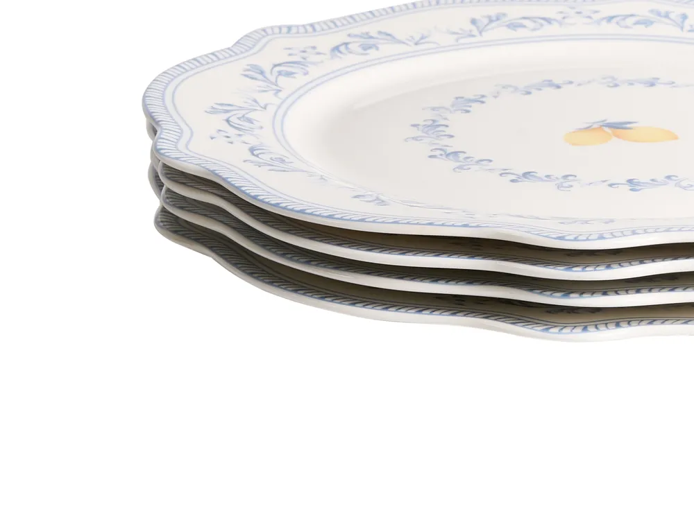 Zastawa stołowa 24-częściowa LOVAGE Porcelana Biały_1069102