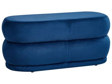  Velvet Bench Navy Blue ELLENDALE