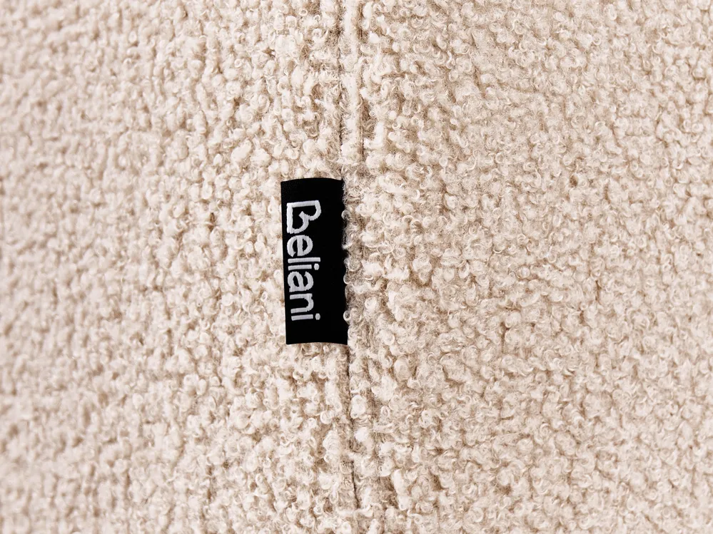 Sofa 2 Seater VALBY Boucle Beige_1057156