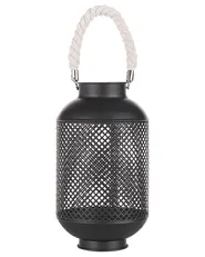 Lampion CORON 34 cm Metal Czarny_724217