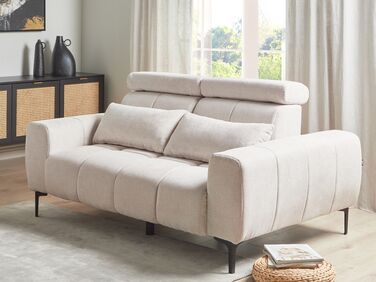 2-seters stoffsofa beige VEGAMO