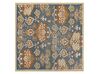 Teppich Wolle mehrfarbig 200 x 200 cm Kurzflor UMURLU_848485