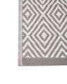 Venkovní koberec světle šedý 120x180 cm SIKAR_715998