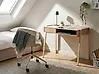 Home Office Desk KOFOTEN 107 cm x 48 cm Light Brown
