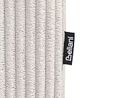 Ottomana LEMVIG Velluto a coste Beige_1158665