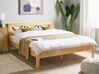 Letto matrimoniale legno naturale chiaro 180 x 200 cm TANNAY_930977