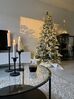 Albero di Natale innevato LED 210 cm TATLOW_836219