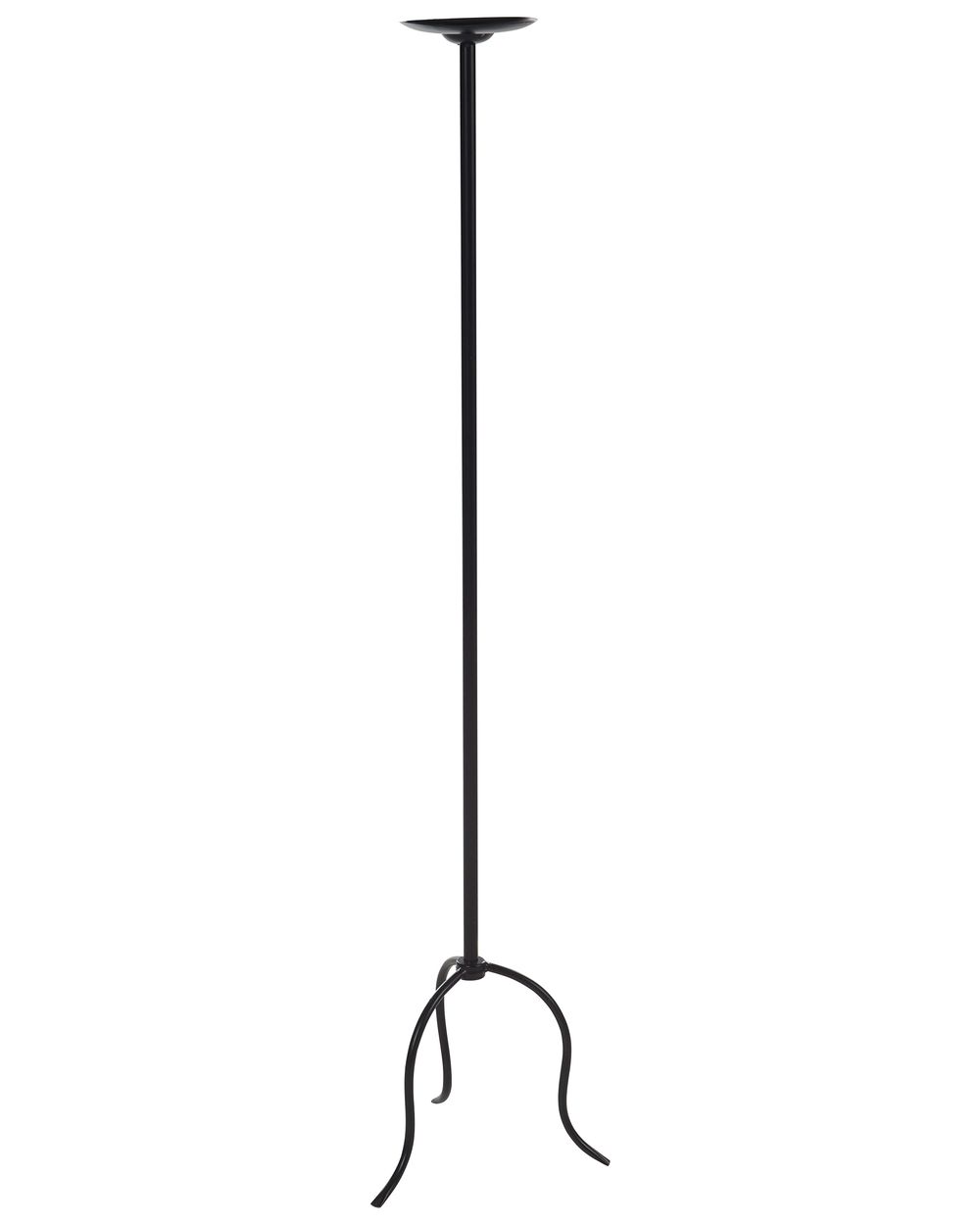 Kerzenständer ALMADA 118 cm Metall Schwarz