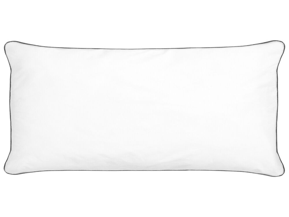Almohada PELISTER Baja 40 x 80 cm Microfibra Blanco