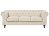 3-Sitzer Sofa beige CHESTERFIELD_716922