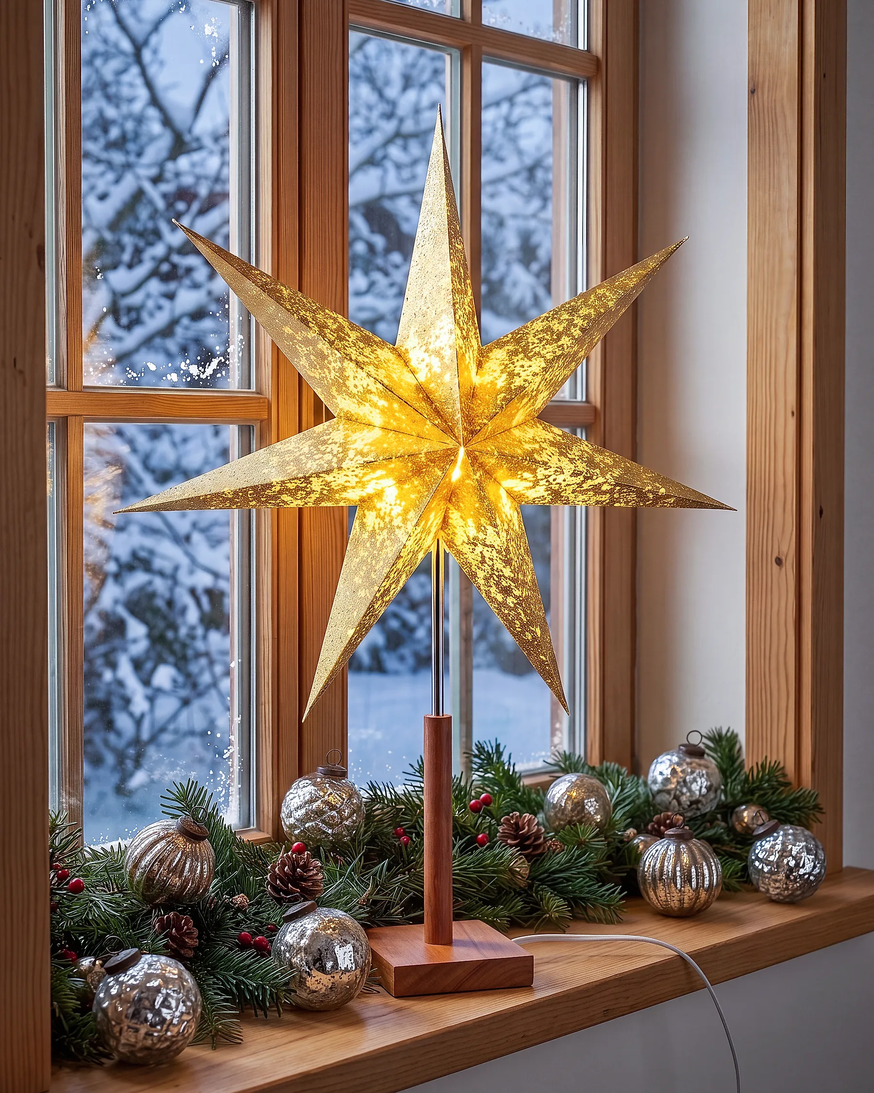 Star Lantern MANA 72 cm Gold_1186122
