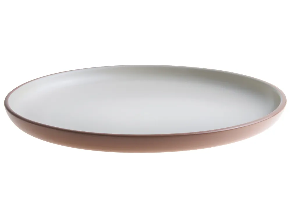 Set of 16 Dinnerware NUTMEG Stoneware Brown_1049622