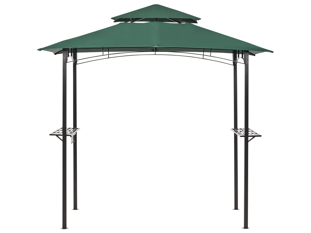 Pavilon NARO Fém 240 cm 148 cm Sötétzöld