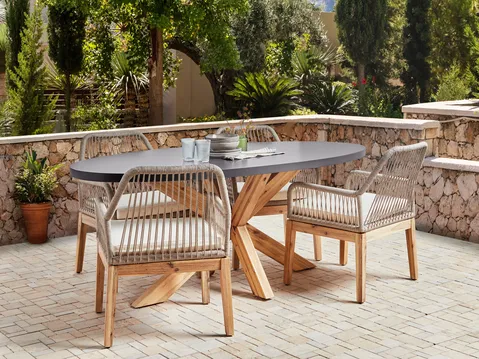 Concrete Patio Furniture Up to 70 OFF Beliani