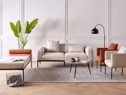 Armchair MALMOS Fabric Light Beige_931370