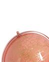 Globus rosa Metallfuss Metallic-Effekt 28 cm CABOT_785588