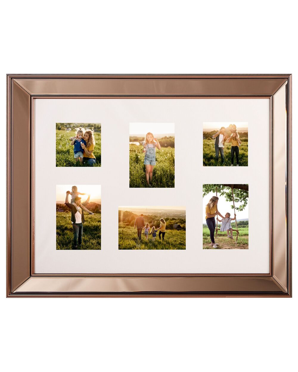 Frame for 6 Photos DABOLA Copper