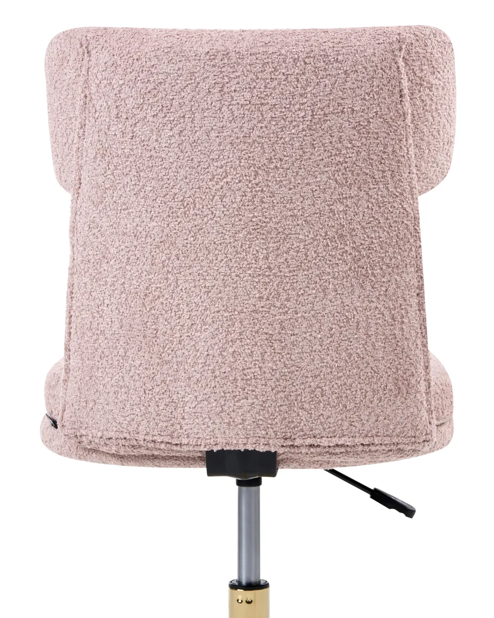 Sedia da scrivania GRANBY Bouclé Rosa pastello_1060433