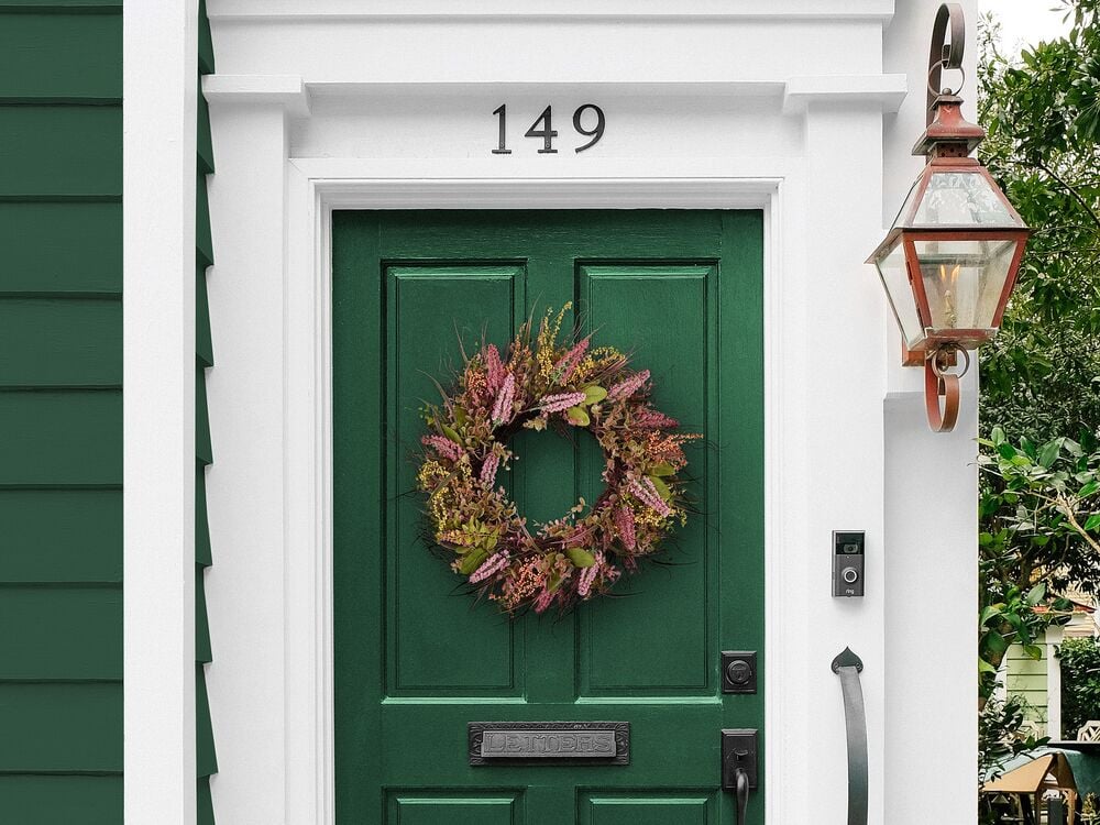 Decorative Wreath GUANCHA 50 cm Pink