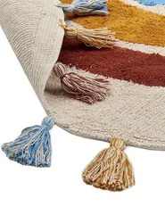 Tappeto per bambini YAGCI Multicolore ø 120 cm Cotone_840062