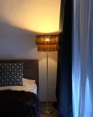 Állólámpa PERISTERI Fém Barna_1155860