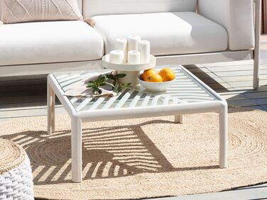 Garden Coffee Table 69 x 69 cm Light Beige FERRETTI