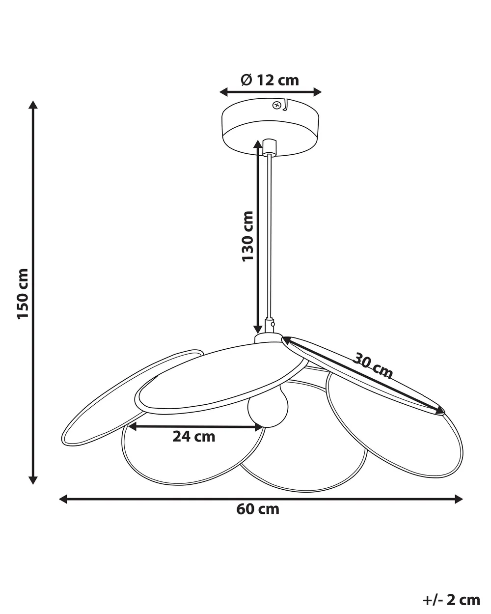 Pendant Lamp MEROO Paper Natural_872943