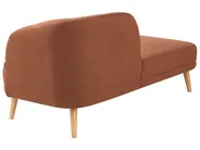 Right-Hand Chaise Longue TANLAY Fabric Golden Brown_948427