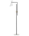 Stehlampe Metall weiss / schwarz 155-180 cm MELAWI_879669