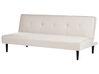 Fabric Sofa Bed Light Beige VISBY_919109