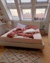 Ženilková čalúnená posteľ 180 x 200 cm béžová TALENCE_806321