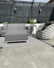 Ottoman ROVIGO Fabric Grey_878262