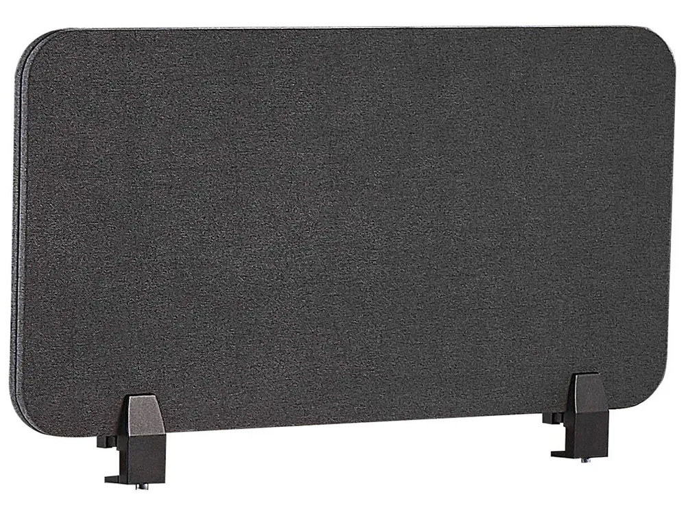 Divisorio da scrivania WALLY 80 x 40 cm Grigio scuro