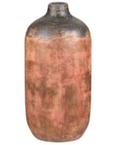 Bloemenvaas koper terracotta 53 cm SARAGOSSA
