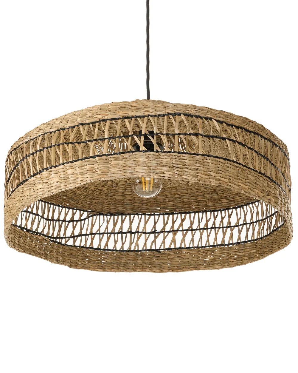 Lampa wisząca CUVO Plecionka Naturalny_1081082