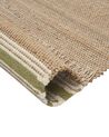 Jute Area Rug 80 x 150 cm Beige and Green MIRZA_847333