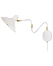 Wall Lamp BALIEM Adjustable Metal White_883171