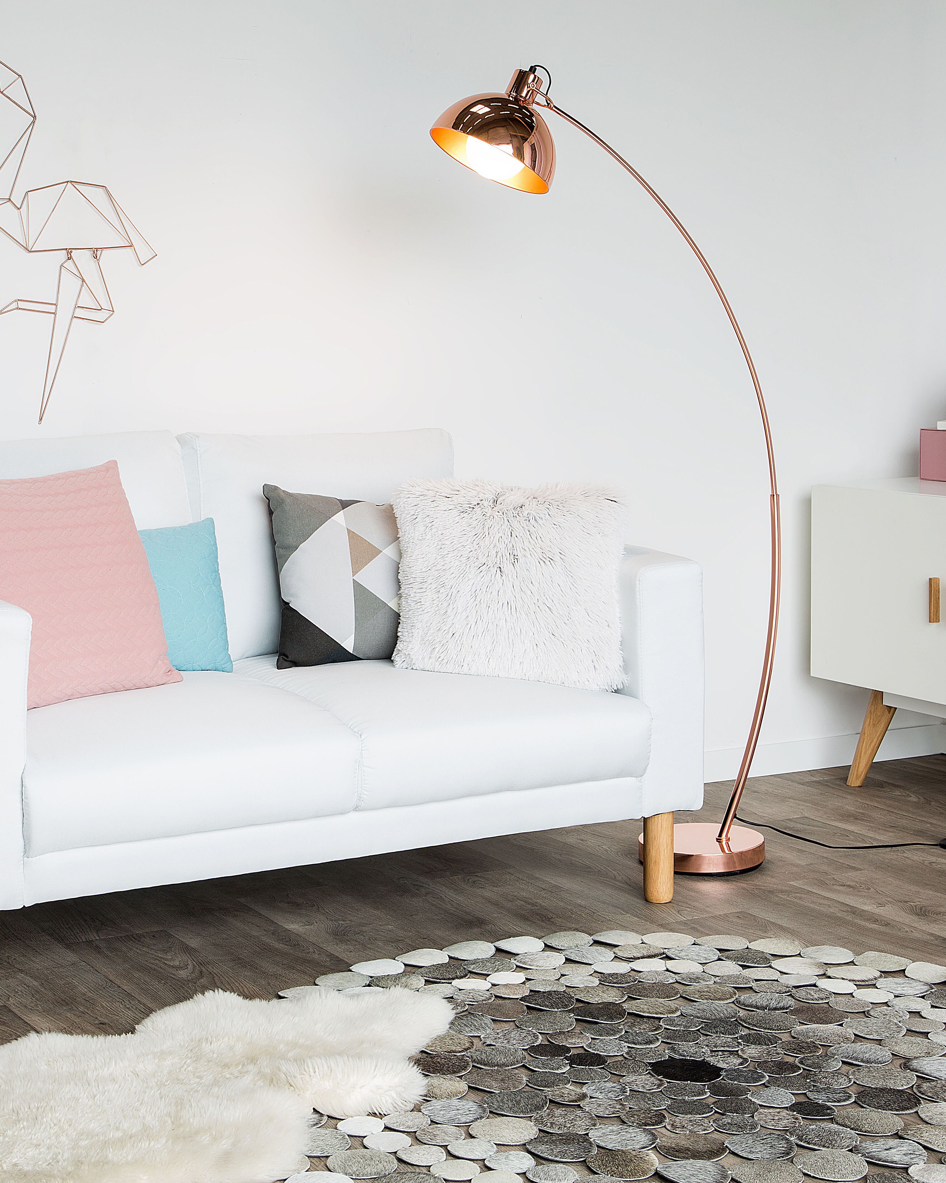 Piantana Lampada Da Terra Con Luce Regolabile - Foto 11