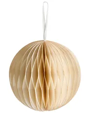 Set di 20 decorazioni per l'albero di Natale JOLSTRA Carta Beige_1030485