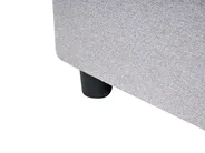Bed with Storage Drawers without Headboard PRADES Fabric Light Grey 160 x 200 cm (EU King Size)_996109